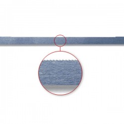 Tira Acero 414 Dentada 4mm 12u